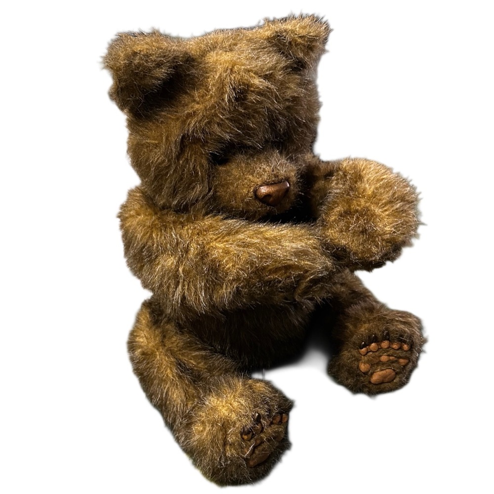 HASBRO ELECTRONICS FRIENDS LUV CUBS Plush Brown Teddy Bear interactive 2004 Fun